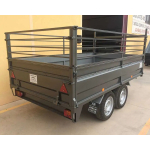 Remolque 2 ejes 3000 x 1700 x 500 mma 750 kg - Imagen 2