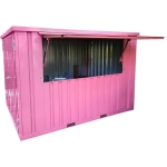 Contenedor Barra Desmontable 3×2 m Rosa