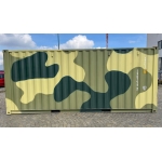 Contenedor Marítimo de 20 Pies Camuflaje