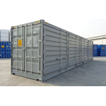 Contenedor marítimo de 40 pies HC con puertas laterales