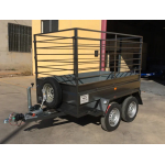 Remolque 2 ejes 2500 x 1500 x 500 mm MMA 750 kg - Imagen 2