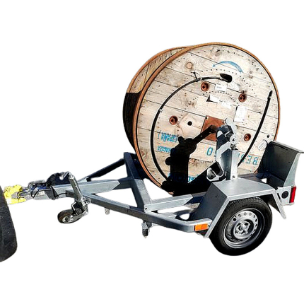 Remolque de carrete de cable 750 kg
