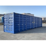 Contenedor marítimo de 40 pies HC con puertas laterales - Imagen 2