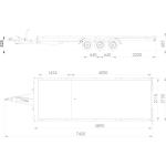 Grúa UNIPLAT 600/3 S 3500 KG - Imagen 2