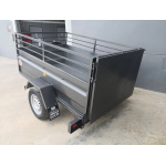 Remolque portamaquinaria industrial basculante 750 kg - Imagen 3