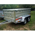 Remolque portaequipajes Boro de 2 ejes y 750 kg