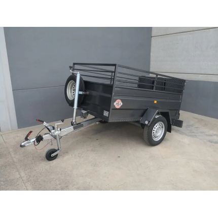 Remolque portamaquinaria industrial basculante 750 kg