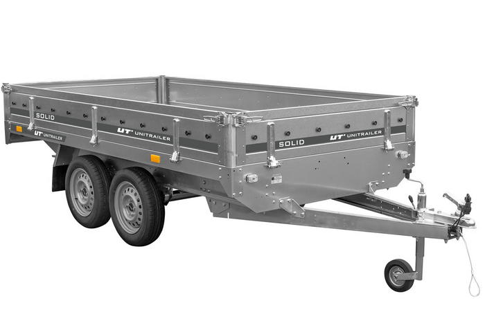 cscs Remolque 2 ejes SÓLID 300/2 750 kg - Imagen 1