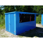 Contenedor Barra Desmontable 4×2 metros XL Azul RAL 5015